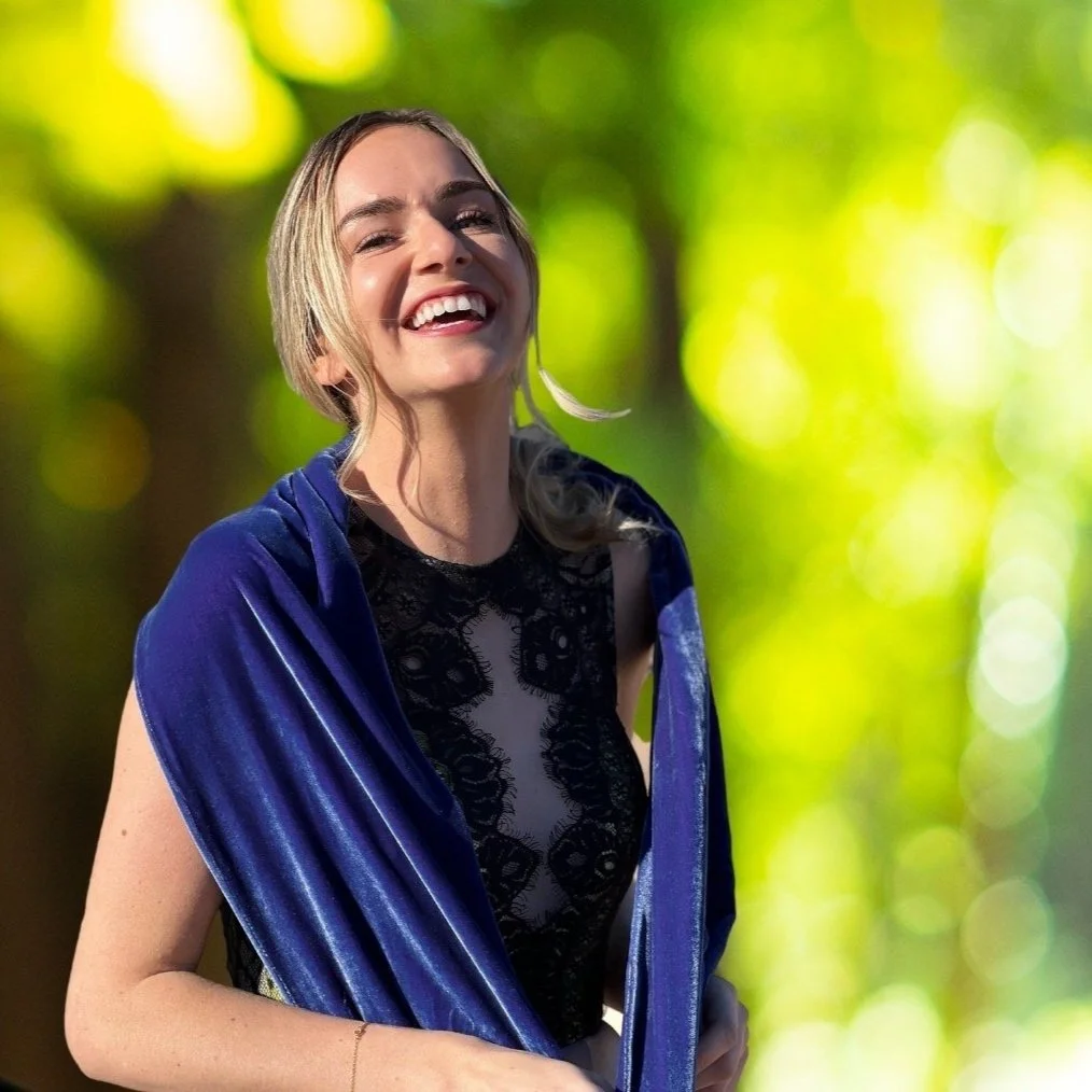 Iridescent Iris Blue Plush Velvet Scarf | Men and Women | Pine